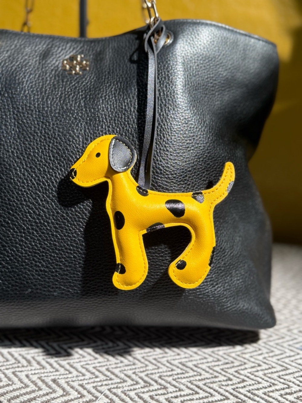 Dalmatian Dog Bag Charm PU Leather Spotted Puppy - Choice of One - Picture 8 of 9